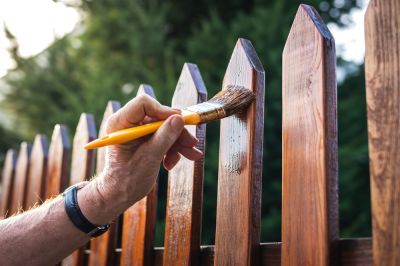 Get a Wood Fence Stained